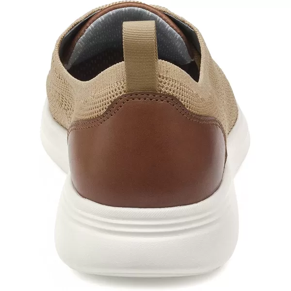 imageJohnston amp Murphy Mens Amherst UThroat Shoe nbspEVAnbspSolenbsp DualDensity Footbed Cushion nbspBreathable Casual ShoesTaupe Knit