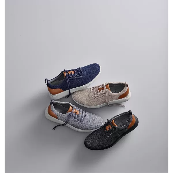 imageJohnston amp Murphy Mens Amherst UThroat Shoe nbspEVAnbspSolenbsp DualDensity Footbed Cushion nbspBreathable Casual ShoesTaupe Wool