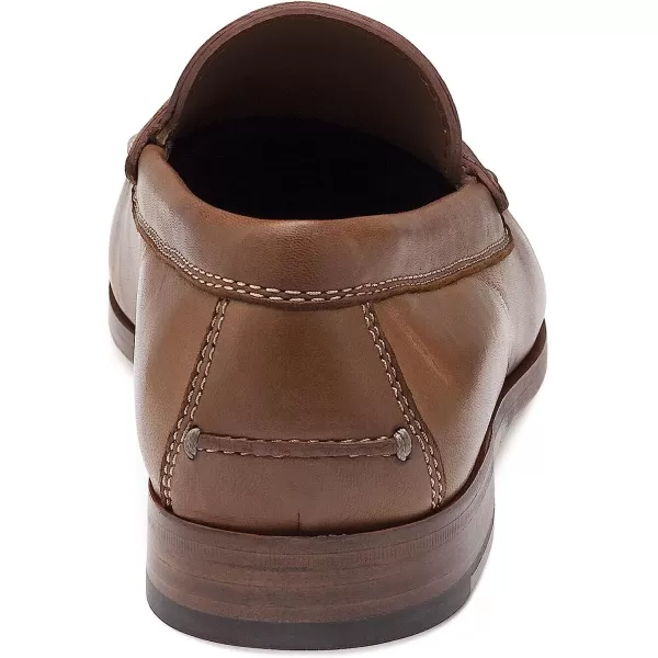 imageJohnston amp Murphy Mens Baldwin Penny Shoes  Mens Dress Shoes Leather Moccasin Shoes Dress Shoes for Men Durable Rubber Sole amp Cushioned Footbed Mens Penny LoafersCognac Sheepskin