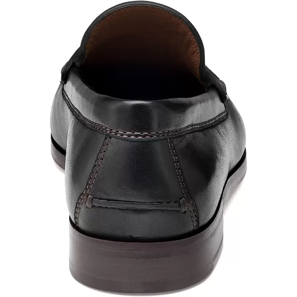 imageJohnston amp Murphy Mens Baldwin Penny Shoes  Mens Dress Shoes Leather Moccasin Shoes Dress Shoes for Men Durable Rubber Sole amp Cushioned Footbed Mens Penny LoafersBlack Sheepskin
