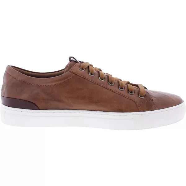 imageJohnston amp Murphy Mens Banks LacetoToe Shoe  Retro Style Sheepskin Lining nbspVachettanbspLeather Trim nbspTRUFOAMnbspFootbed  Rubber Cup SoleTan Italian Washed Sheepskin