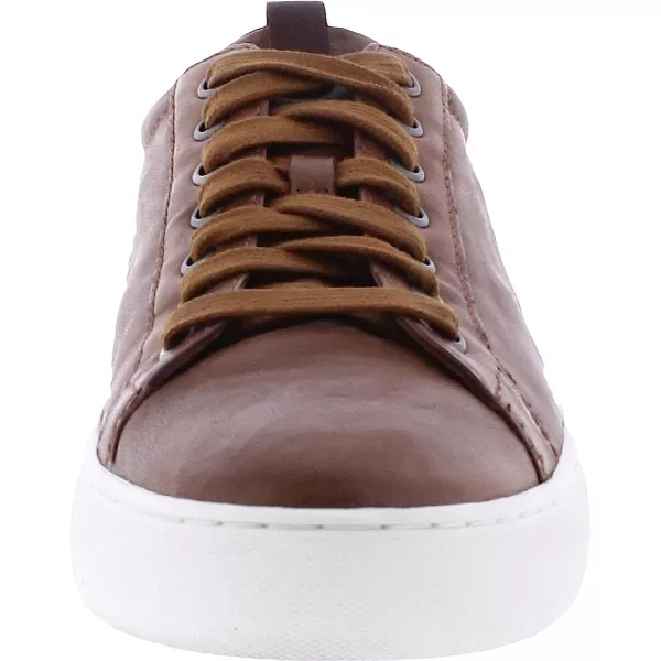 imageJohnston amp Murphy Mens Banks LacetoToe Shoe  Retro Style Sheepskin Lining nbspVachettanbspLeather Trim nbspTRUFOAMnbspFootbed  Rubber Cup SoleTan Italian Washed Sheepskin
