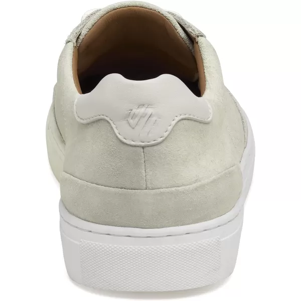 imageJohnston amp Murphy Mens Banks UThroat Shoes  Mens Walking Shoes Casual Shoes for Men Sneakers for Men Slip On Sneakers TRUFOAM Cushioned Footbed amp Rubber SoleWhite SuedeSheepskin