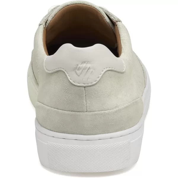 imageJohnston amp Murphy Mens Banks UThroat Shoes  Mens Walking Shoes Casual Shoes for Men Sneakers for Men Slip On Sneakers TRUFOAM Cushioned Footbed amp Rubber SoleWhite SuedeSheepskin