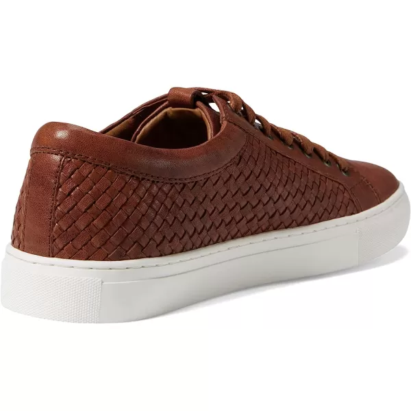 imageJohnston amp Murphy Mens Banks Woven LacetoToe Shoes  Mens Walking Shoes Casual Shoes for Men Sneakers for Men Slip On Sneakers TRUFOAM Cushioned Footbed amp Rubber SoleTan Italian Washed Sheepskin