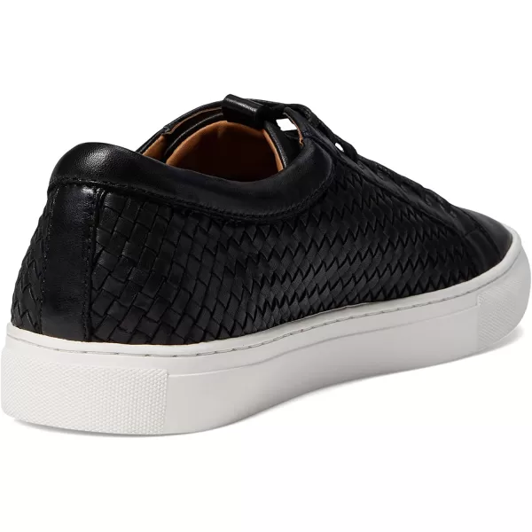 imageJohnston amp Murphy Mens Banks Woven LacetoToe Shoes  Mens Walking Shoes Casual Shoes for Men Sneakers for Men Slip On Sneakers TRUFOAM Cushioned Footbed amp Rubber SoleBlack Sheepskin