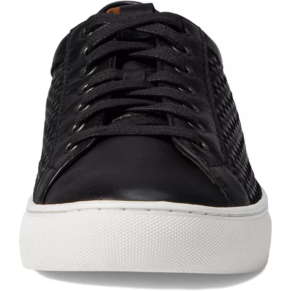 imageJohnston amp Murphy Mens Banks Woven LacetoToe Shoes  Mens Walking Shoes Casual Shoes for Men Sneakers for Men Slip On Sneakers TRUFOAM Cushioned Footbed amp Rubber SoleBlack Sheepskin