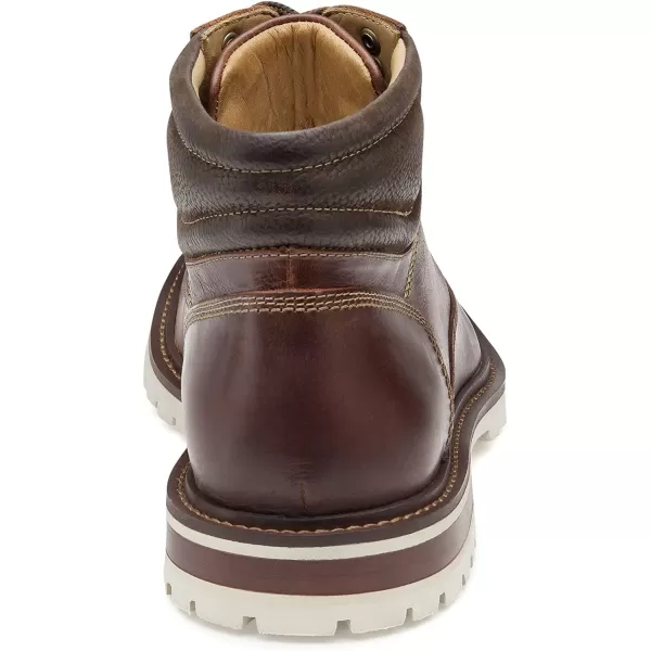imageJohnston amp Murphy Mens Barrett Alpine Boot  Rugged FullGrain Leather or Suede  Advanced Cushioning  Tonal amp Contrast Laces  Superior ComfortMahogany Full Grain