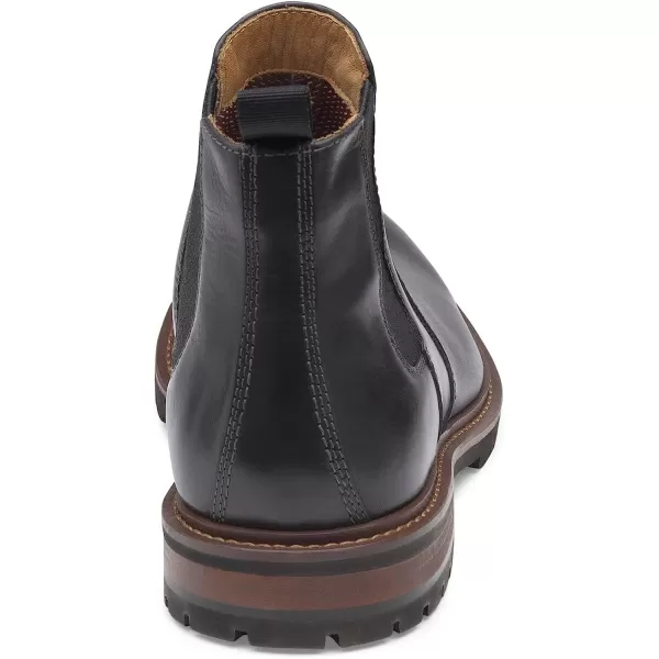 imageJohnston amp Murphy Mens Barrett Chelsea Boot  FullGrain Leather or Suede  Classic Design  Side Stretch Gores  Advanced Cushioning  Superior ComfortCharcoal Full Grain