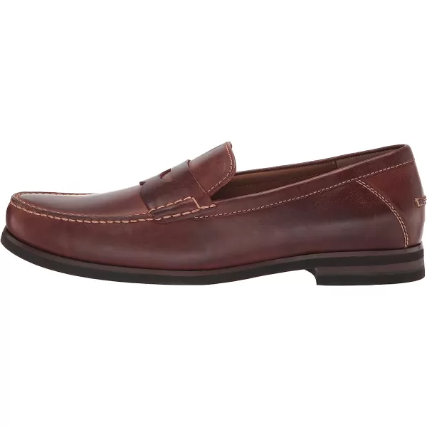 imageJohnston amp Murphy Mens Bolton Penny Loafers  Mens Dress Shoes Leather Moccasin Shoes Dress Shoes for Men Cushioned TRUFOAM Sole Mens Penny Loafers Business Casual ShoesMahogany Full Grain