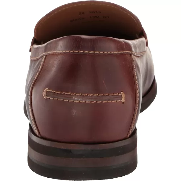 imageJohnston amp Murphy Mens Bolton Penny Loafers  Mens Dress Shoes Leather Moccasin Shoes Dress Shoes for Men Cushioned TRUFOAM Sole Mens Penny Loafers Business Casual ShoesMahogany Full Grain