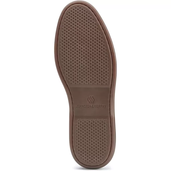 imageJohnston amp Murphy Mens Brannon TwoEye Tie Shoes  Mens Casual Shoes Penny Loafer Shoes Casual Shoes for Men Durable Rubber Sole amp Memory Foam Footbed Mens Penny LoafersTan Full Grain