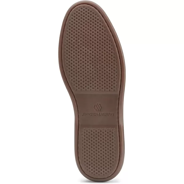 imageJohnston amp Murphy Mens Brannon TwoEye Tie Shoes  Mens Casual Shoes Penny Loafer Shoes Casual Shoes for Men Durable Rubber Sole amp Memory Foam Footbed Mens Penny LoafersTan Full Grain