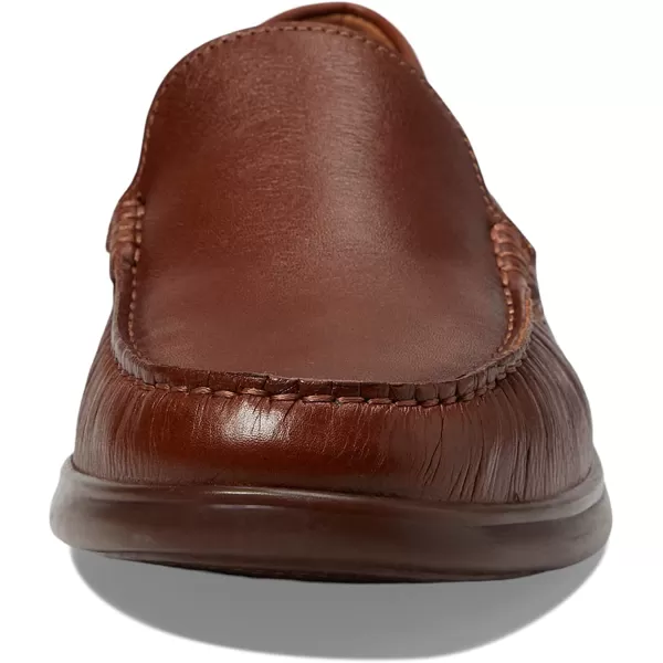 imageJohnston amp Murphy Mens Brannon Venetian Shoes  Mens Casual Shoes Penny Loafer Shoes Casual Shoes for Men Durable Rubber Sole amp Memory Foam Footbed Mens Penny LoafersTan Full Grain