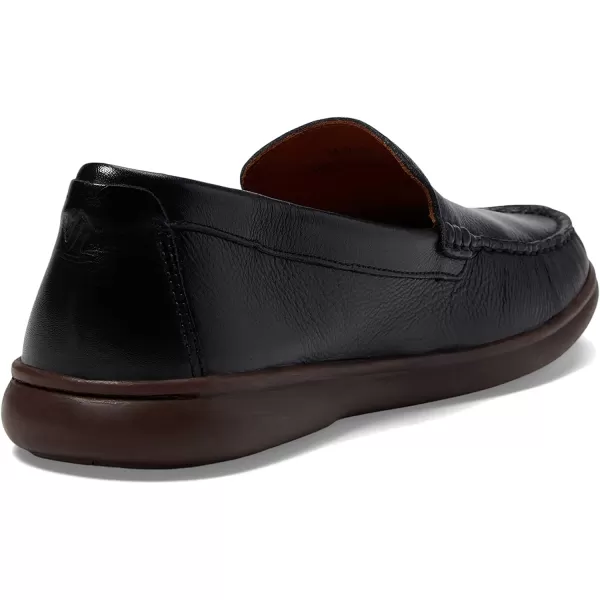 imageJohnston amp Murphy Mens Brannon Venetian Shoes  Mens Casual Shoes Penny Loafer Shoes Casual Shoes for Men Durable Rubber Sole amp Memory Foam Footbed Mens Penny LoafersBlack Full Grain