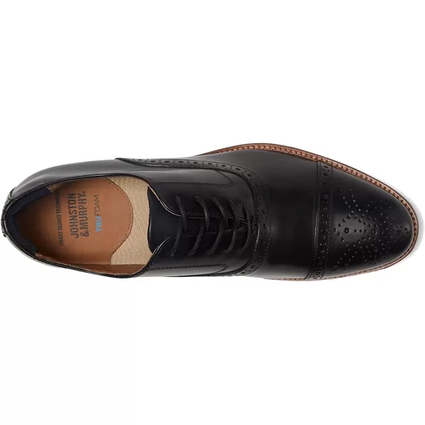imageJohnston amp Murphy Mens Conard 20 Cap ToeBlack Full Grain