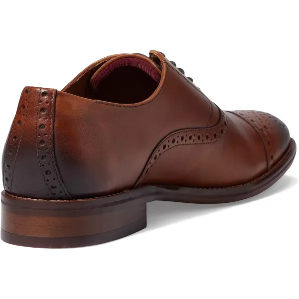 imageJohnston amp Murphy Mens Conard 20 Cap ToeTan Full Grain