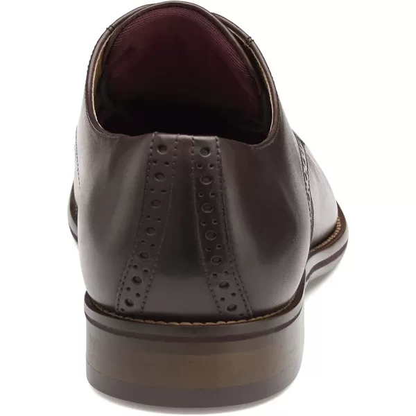 imageJohnston amp Murphy Mens Conard 20 Plain ToeMahogany Full Grain