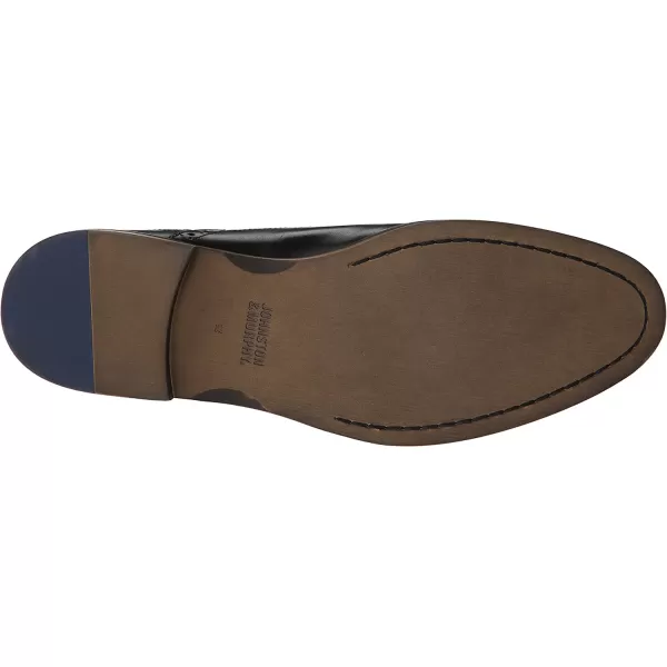 imageJohnston amp Murphy Mens Conard Cap ToeHandBurnished LeatherRubber SoleBlack Italian Calfskin