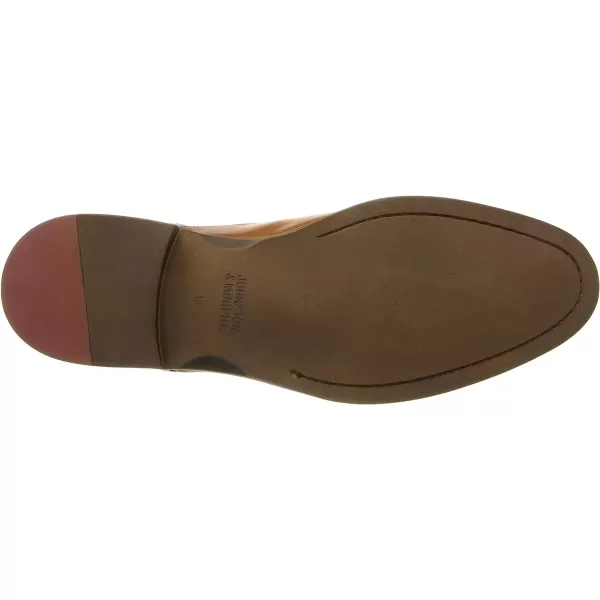 imageJohnston amp Murphy Mens Conard Cap ToeHandBurnished LeatherRubber SoleTan Italian Calfskin