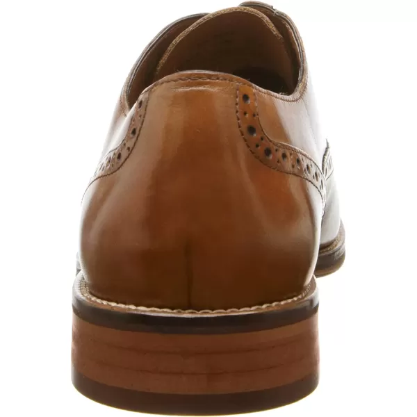 imageJohnston amp Murphy Mens Conard Cap ToeHandBurnished LeatherRubber SoleTan Italian Calfskin
