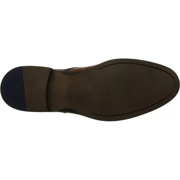 imageJohnston amp Murphy Mens Conard Cap ToeHandBurnished LeatherRubber SoleTanDark Brown Italian Calfskin