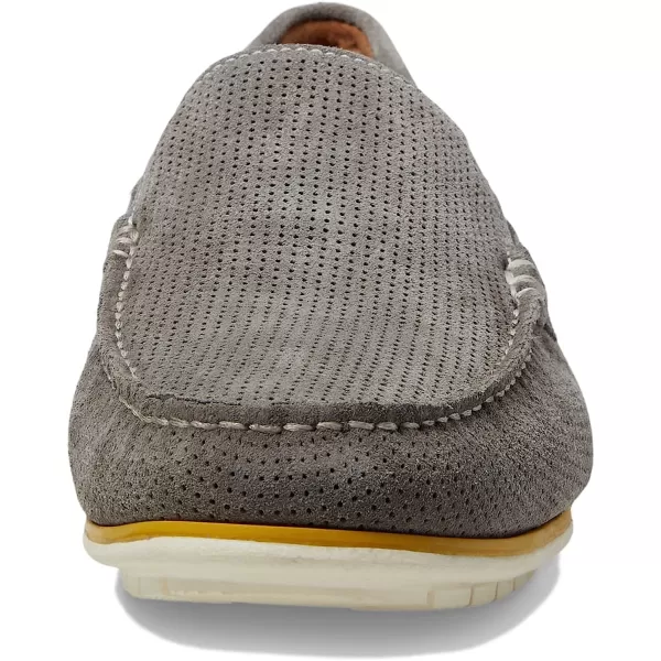 imageJohnston amp Murphy Mens Cort Venetian Shoe  Full Coverage Flexible EVA Sole  Removable Cushioned InsoleGray Perfed Nubuck