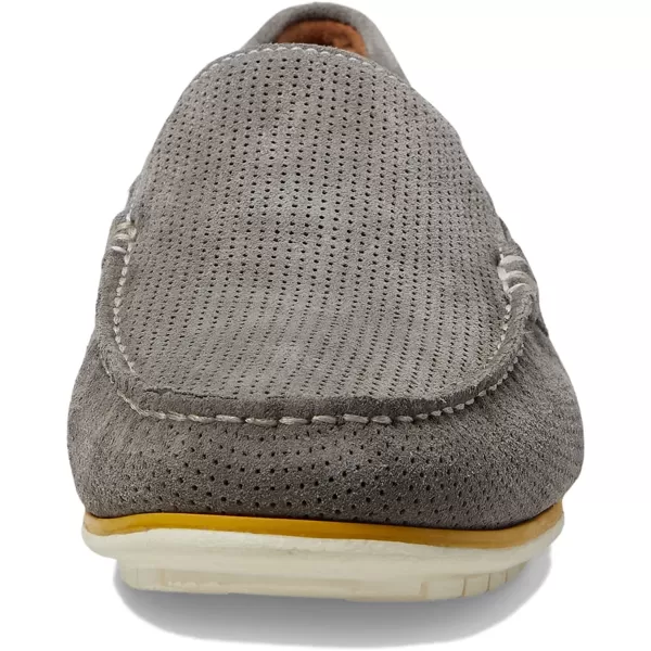 imageJohnston amp Murphy Mens Cort Venetian Shoe  Full Coverage Flexible EVA Sole  Removable Cushioned InsoleGray Perfed Nubuck