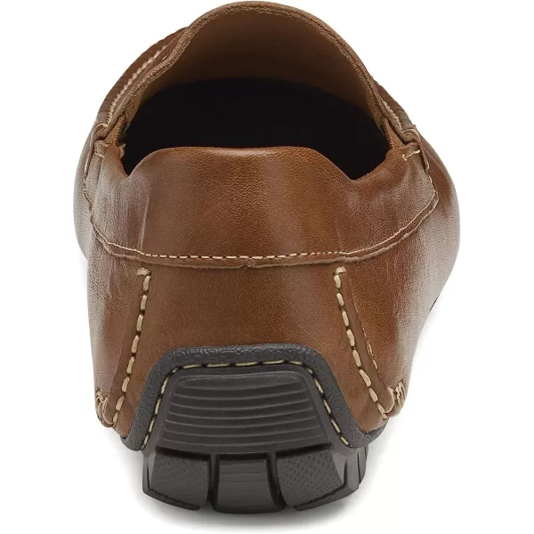 imageJohnston amp Murphy Mens Cort Venetian Shoe  Full Coverage Flexible EVA Sole  Removable Cushioned InsoleTan Full Grain