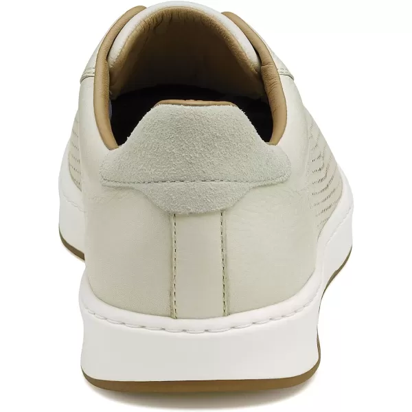 imageJohnston amp Murphy Mens Daxton UThroat Shoes  Mens Walking Shoes Casual Shoes for Men Sneakers for Men Casual Sneakers TRUFOAM Cushioned Footbed amp Rubber SoleWhite Full Grain