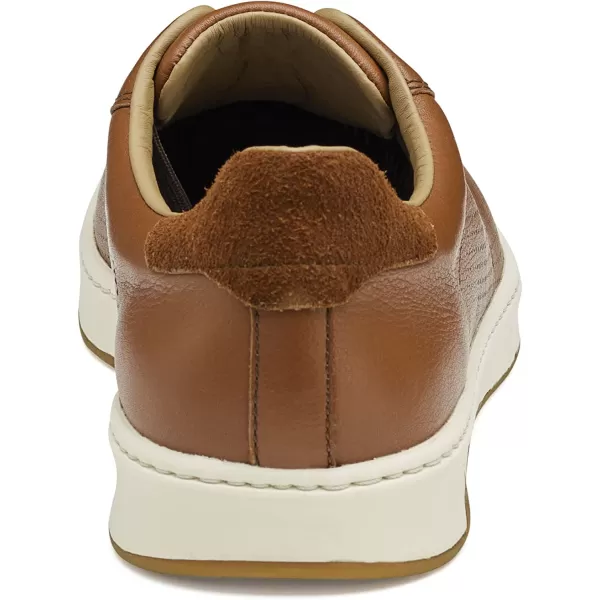 imageJohnston amp Murphy Mens Daxton UThroat Shoes  Mens Walking Shoes Casual Shoes for Men Sneakers for Men Casual Sneakers TRUFOAM Cushioned Footbed amp Rubber SoleTan Full Grain