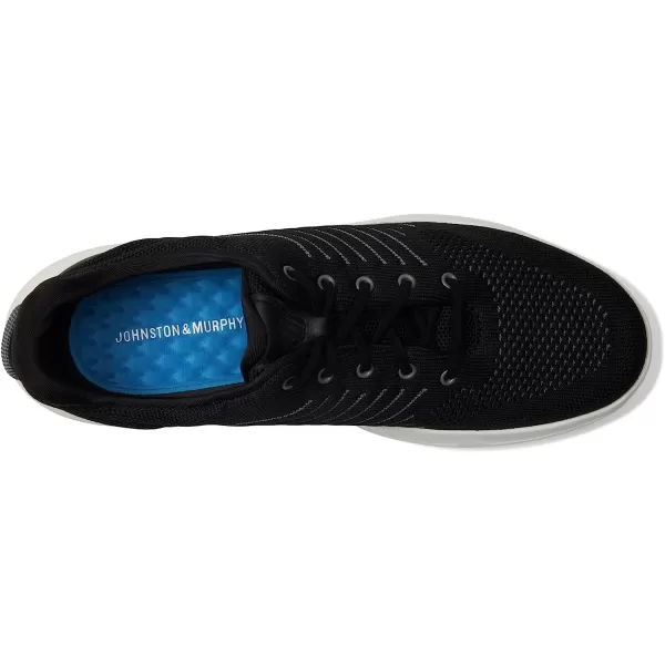 imageJohnston amp Murphy Mens Escape Knit UThroat Shoes  Mens Walking Shoes Casual Shoes for Men Sneakers for Men Lace Sneakers EVA Cushioned Footbed amp EVA SoleBlack Knit