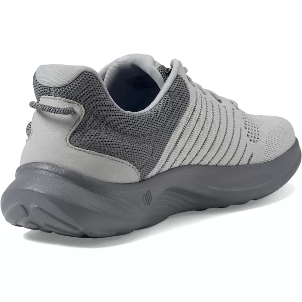 imageJohnston amp Murphy Mens Escape Knit UThroat Shoes  Mens Walking Shoes Casual Shoes for Men Sneakers for Men Lace Sneakers EVA Cushioned Footbed amp EVA SoleLight Gray Knit