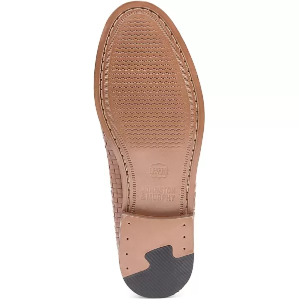 imageJohnston amp Murphy Mens Halstead Woven PennyTan Full Grain