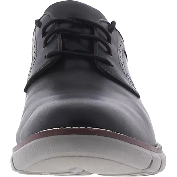 imageJohnston amp Murphy Mens Holden Plain Toe ShoeBlack Full Grain