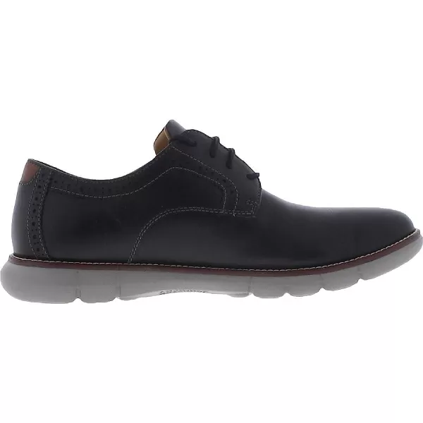 imageJohnston amp Murphy Mens Holden Plain Toe ShoeBlack Full Grain