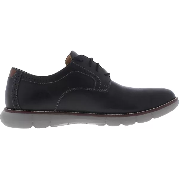 imageJohnston amp Murphy Mens Holden Plain Toe ShoeBlack Full Grain