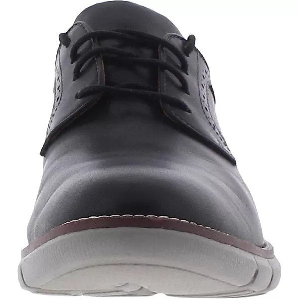 imageJohnston amp Murphy Mens Holden Plain Toe ShoeBlack Full Grain
