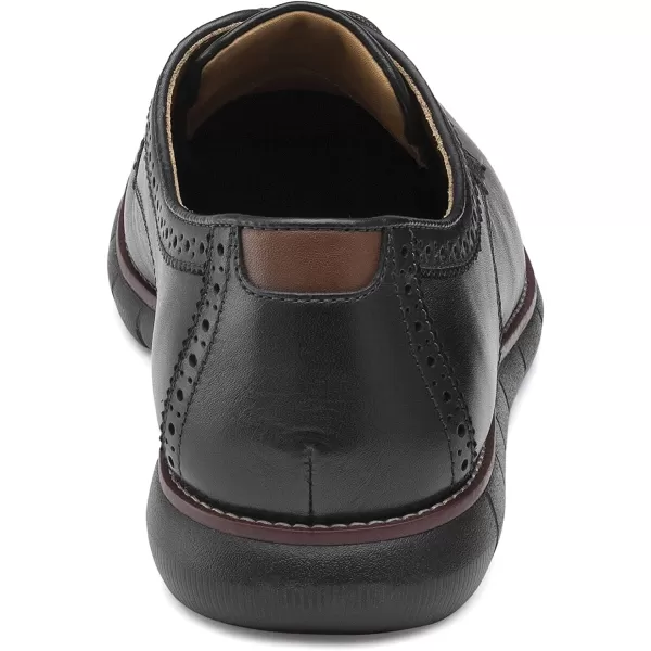 imageJohnston amp Murphy Mens Holden Plain Toe ShoeBlack Full GrainBlack Sole