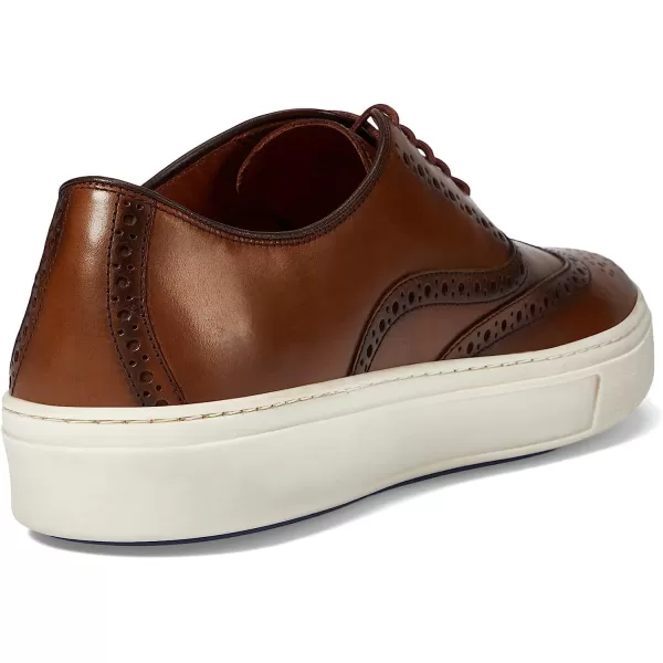 imageJohnston amp Murphy Mens Hollins Wingtip Shoe  Mens Walking Shoes Casual Shoes for Men Sneakers for Men Dress Sneakers Rubber Sole amp Cushioned FootbedTan Full Grain