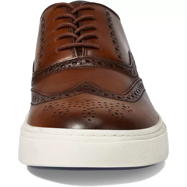 imageJohnston amp Murphy Mens Hollins Wingtip Shoe  Mens Walking Shoes Casual Shoes for Men Sneakers for Men Dress Sneakers Rubber Sole amp Cushioned FootbedTan Full Grain