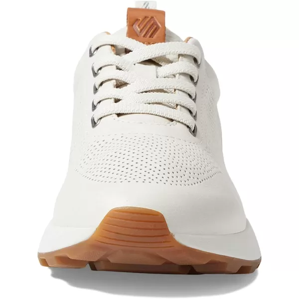 imageJohnston amp Murphy Mens Kinnon Perfed Jogger Shoes  Mens Walking Shoes Casual Shoes for Men Sneakers for Men Lace Sneakers EVA Cushioned Footbed amp Rubber SoleWhite Full Grain