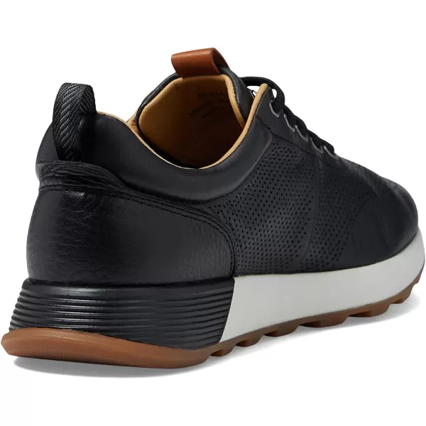 imageJohnston amp Murphy Mens Kinnon Perfed Jogger Shoes  Mens Walking Shoes Casual Shoes for Men Sneakers for Men Lace Sneakers EVA Cushioned Footbed amp Rubber SoleBlack Full Grain