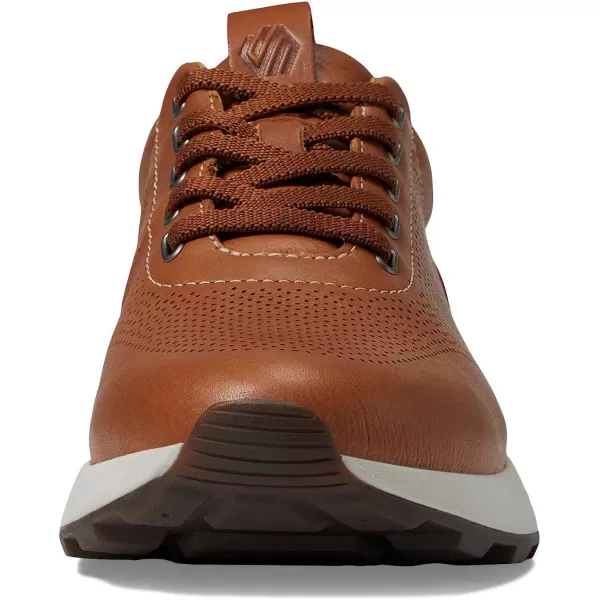 imageJohnston amp Murphy Mens Kinnon Perfed Jogger Shoes  Mens Walking Shoes Casual Shoes for Men Sneakers for Men Lace Sneakers EVA Cushioned Footbed amp Rubber SoleTan Full Grain