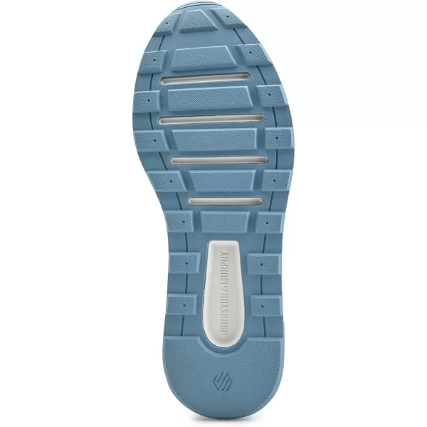 imageJohnston amp Murphy Mens Kinnon UThroat Shoes  Mens Walking Shoes Casual Sneakers EVA Cushioned Footbed Rubber SoleNavy SuedeRecycled Polyester