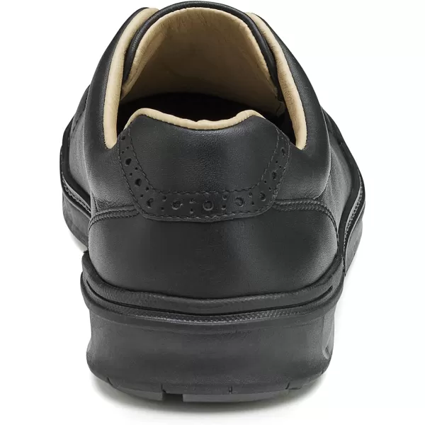 imageJohnston amp Murphy Mens McGuffey GL1 Hybrid LacetoToe Golf Shoe  Waterproof Construction  Superior Cushioning  HybridLug Rubber SoleBlack Full Grain