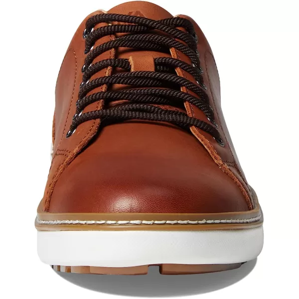 imageJohnston amp Murphy Mens McGuffey GL1 Hybrid LacetoToe Golf Shoe  Waterproof Construction  Superior Cushioning  HybridLug Rubber SoleTan Full Grain
