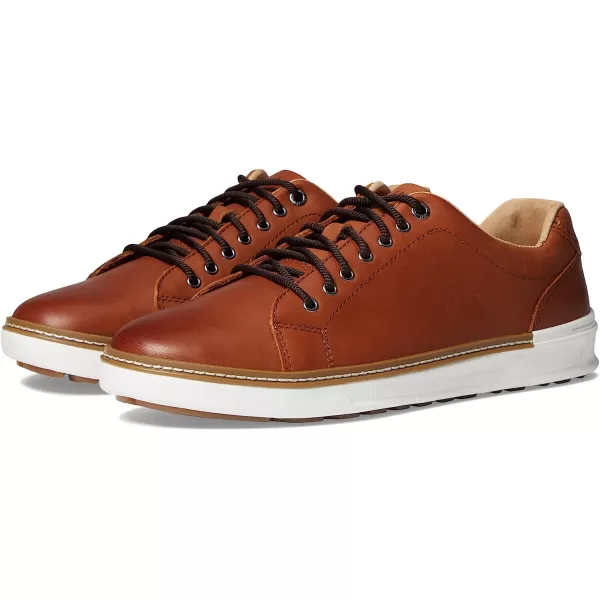 imageJohnston amp Murphy Mens McGuffey GL1 Hybrid LacetoToe Golf Shoe  Waterproof Construction  Superior Cushioning  HybridLug Rubber SoleTan Full Grain