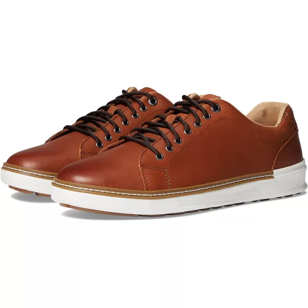 imageJohnston amp Murphy Mens McGuffey GL1 Hybrid LacetoToe Golf Shoe  Waterproof Construction  Superior Cushioning  HybridLug Rubber SoleTan Full Grain