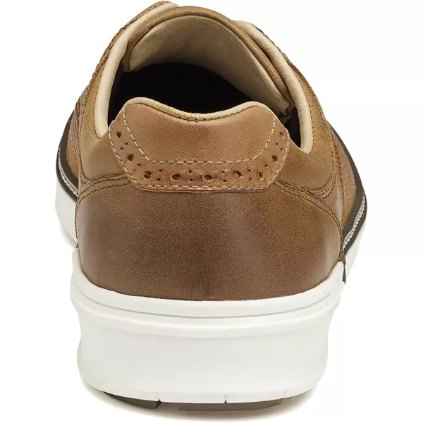 imageJohnston amp Murphy Mens McGuffey GL2 Hybrid Golf Shoe  Waterproof Construction  Superior Cushioning  HybridLug Rubber SoleTan Oiled Embossed Full Grain